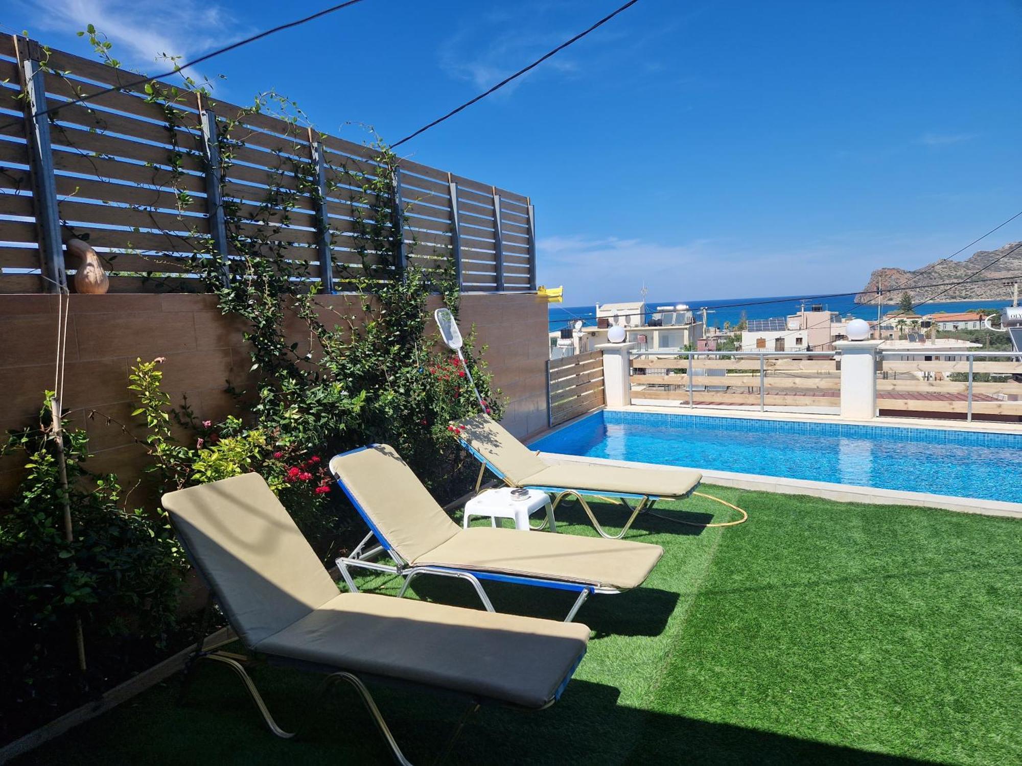 Claudia Villa 2 Agia Marina Exterior foto